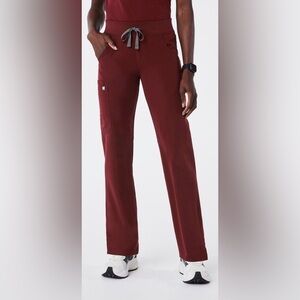 Figs Women's Burgundy Pants